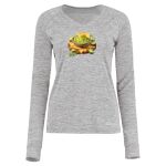 Women's Electrify CoolCore® Long Sleeve V-Neck T-Shirt Thumbnail