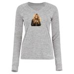 Women's Electrify CoolCore® Long Sleeve V-Neck T-Shirt Thumbnail