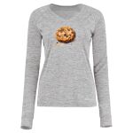 Women's Electrify CoolCore® Long Sleeve V-Neck T-Shirt Thumbnail