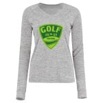 Women's Electrify CoolCore® Long Sleeve V-Neck T-Shirt Thumbnail