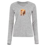 Women's Electrify CoolCore® Long Sleeve V-Neck T-Shirt Thumbnail