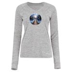 Women's Electrify CoolCore® Long Sleeve V-Neck T-Shirt Thumbnail