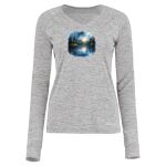 Women's Electrify CoolCore® Long Sleeve V-Neck T-Shirt Thumbnail