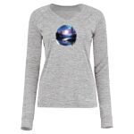 Women's Electrify CoolCore® Long Sleeve V-Neck T-Shirt Thumbnail