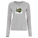 Women's Electrify CoolCore® Long Sleeve V-Neck T-Shirt Thumbnail