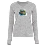 Women's Electrify CoolCore® Long Sleeve V-Neck T-Shirt Thumbnail