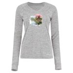 Women's Electrify CoolCore® Long Sleeve V-Neck T-Shirt Thumbnail