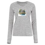 Women's Electrify CoolCore® Long Sleeve V-Neck T-Shirt Thumbnail