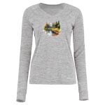 Women's Electrify CoolCore® Long Sleeve V-Neck T-Shirt Thumbnail