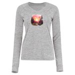 Women's Electrify CoolCore® Long Sleeve V-Neck T-Shirt Thumbnail