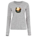 Women's Electrify CoolCore® Long Sleeve V-Neck T-Shirt Thumbnail