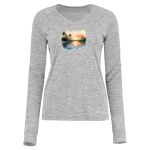 Women's Electrify CoolCore® Long Sleeve V-Neck T-Shirt Thumbnail