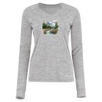 Women's Electrify CoolCore® Long Sleeve V-Neck T-Shirt Thumbnail