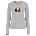 Women's Electrify CoolCore® Long Sleeve V-Neck T-Shirt Thumbnail