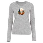 Women's Electrify CoolCore® Long Sleeve V-Neck T-Shirt Thumbnail