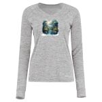 Women's Electrify CoolCore® Long Sleeve V-Neck T-Shirt Thumbnail