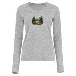 Women's Electrify CoolCore® Long Sleeve V-Neck T-Shirt Thumbnail