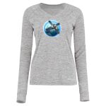 Women's Electrify CoolCore® Long Sleeve V-Neck T-Shirt Thumbnail