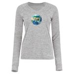 Women's Electrify CoolCore® Long Sleeve V-Neck T-Shirt Thumbnail