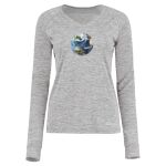 Women's Electrify CoolCore® Long Sleeve V-Neck T-Shirt Thumbnail