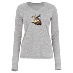 Women's Electrify CoolCore® Long Sleeve V-Neck T-Shirt Thumbnail