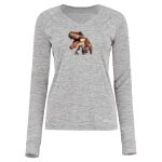 Women's Electrify CoolCore® Long Sleeve V-Neck T-Shirt Thumbnail