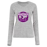 Women's Electrify CoolCore® Long Sleeve V-Neck T-Shirt Thumbnail