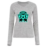 Women's Electrify CoolCore® Long Sleeve V-Neck T-Shirt Thumbnail