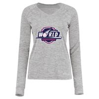 Women's Electrify CoolCore® Long Sleeve V-Neck T-Shirt Thumbnail