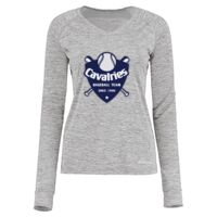 Women's Electrify CoolCore® Long Sleeve V-Neck T-Shirt Thumbnail