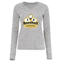 Women's Electrify CoolCore® Long Sleeve V-Neck T-Shirt Thumbnail