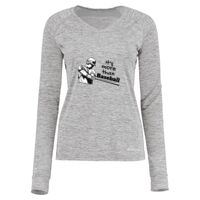 Women's Electrify CoolCore® Long Sleeve V-Neck T-Shirt Thumbnail