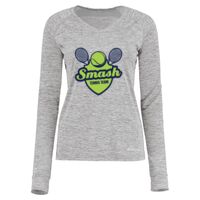 Women's Electrify CoolCore® Long Sleeve V-Neck T-Shirt Thumbnail