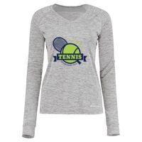 Women's Electrify CoolCore® Long Sleeve V-Neck T-Shirt Thumbnail