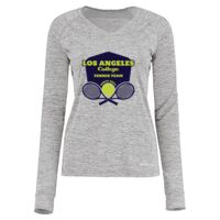 Women's Electrify CoolCore® Long Sleeve V-Neck T-Shirt Thumbnail