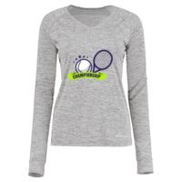 Women's Electrify CoolCore® Long Sleeve V-Neck T-Shirt Thumbnail