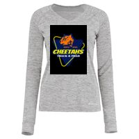 Women's Electrify CoolCore® Long Sleeve V-Neck T-Shirt Thumbnail