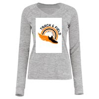 Women's Electrify CoolCore® Long Sleeve V-Neck T-Shirt Thumbnail