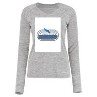 Women's Electrify CoolCore® Long Sleeve V-Neck T-Shirt Thumbnail