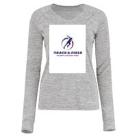 Women's Electrify CoolCore® Long Sleeve V-Neck T-Shirt Thumbnail