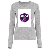 Women's Electrify CoolCore® Long Sleeve V-Neck T-Shirt Thumbnail