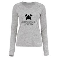 Women's Electrify CoolCore® Long Sleeve V-Neck T-Shirt Thumbnail