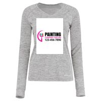 Women's Electrify CoolCore® Long Sleeve V-Neck T-Shirt Thumbnail