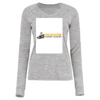 Women's Electrify CoolCore® Long Sleeve V-Neck T-Shirt Thumbnail