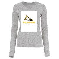 Women's Electrify CoolCore® Long Sleeve V-Neck T-Shirt Thumbnail