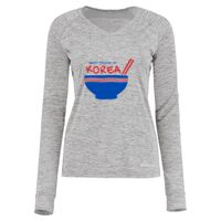 Women's Electrify CoolCore® Long Sleeve V-Neck T-Shirt Thumbnail