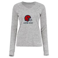 Women's Electrify CoolCore® Long Sleeve V-Neck T-Shirt Thumbnail