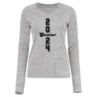 Women's Electrify CoolCore® Long Sleeve V-Neck T-Shirt Thumbnail