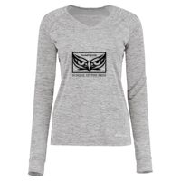 Women's Electrify CoolCore® Long Sleeve V-Neck T-Shirt Thumbnail