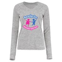 Women's Electrify CoolCore® Long Sleeve V-Neck T-Shirt Thumbnail